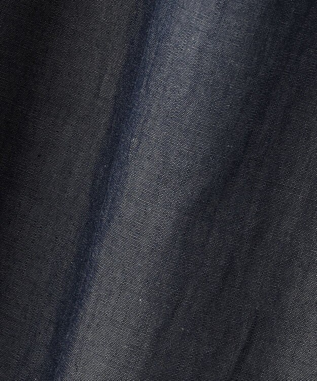 Feroux 【洗える】ラッフル ワンピース ブルー系