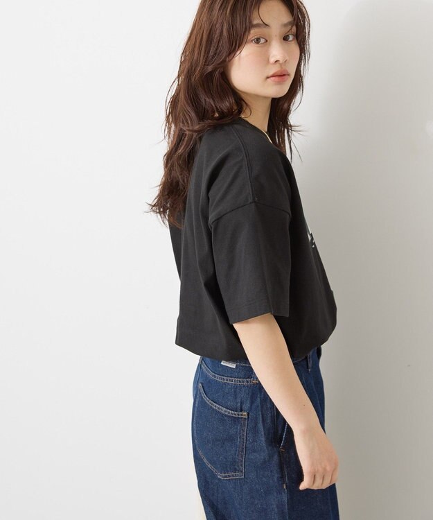 AMERICAN HOLIC ボックスフォトTシャツ Black