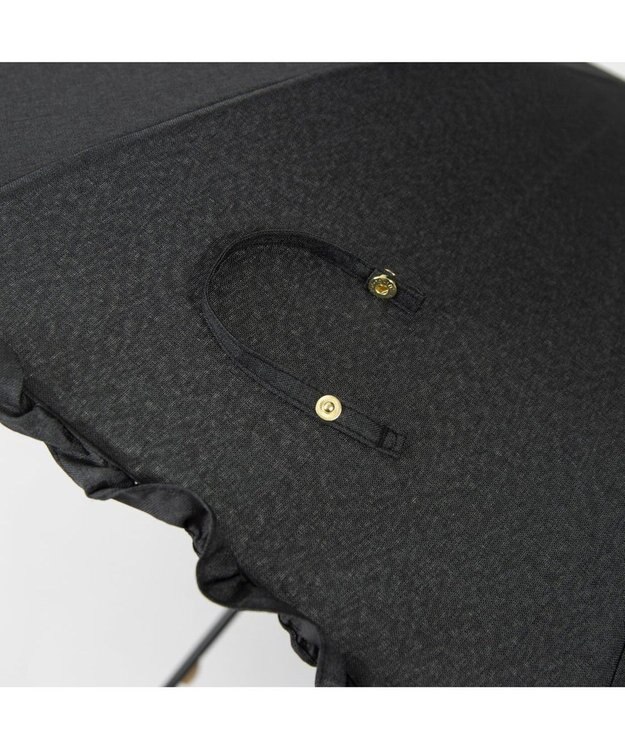 UNBILLION カシュネ cachenez / 【晴雨兼用】【日傘】 シャンプレーフリルショートパラソル ブラック