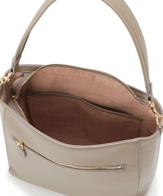 TOPKAPI 【TOPKAPI】fortuna フォルトゥナ 2way ショルダー バッグ グレージュ