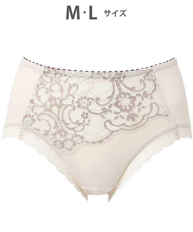 WACOAL ショーツ 【重力ケアブラ】 BXB194とペア はきこみ丈ふつう 綿混(本体) レディース PXB294 /ワコール アイボリー