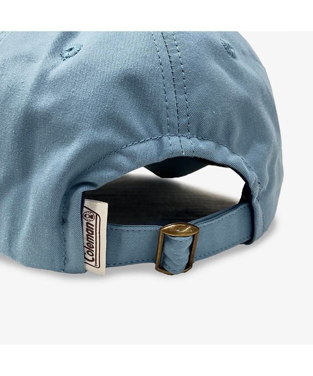 林八百吉商店 Coleman　キッズ  くまさん刺繡ツイルキャップ ブルー