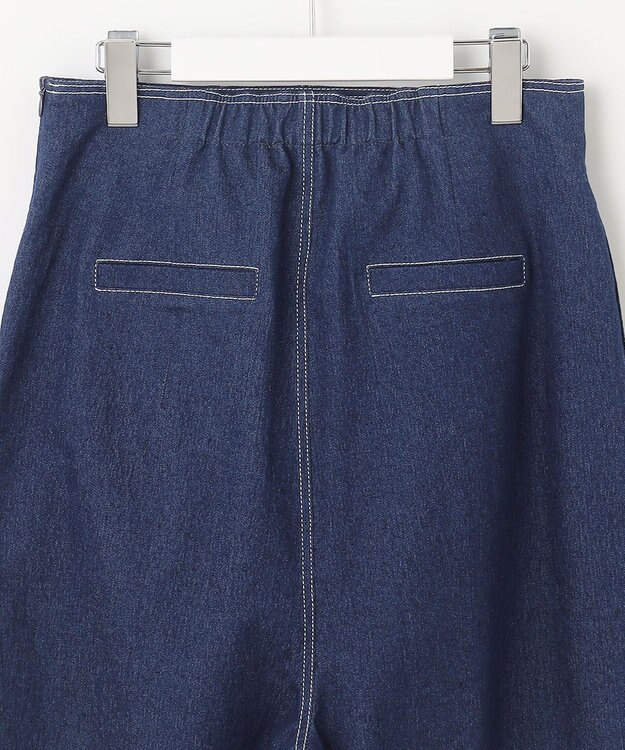 Feroux 【2WAY】ハイウエストデニム パンツ ネイビー系