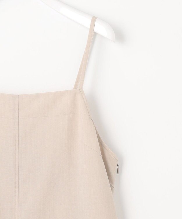 ANY SIS S 【接触冷感・速乾・UVカット・洗える】スイートクール キャミワンピース ライトベージュ