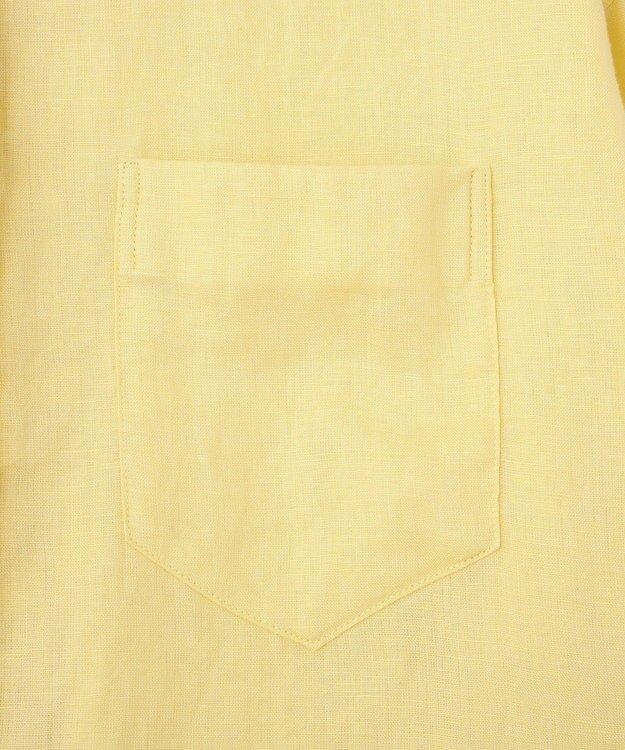 YECCA VECCA 3wayフレンチリネンシャツ Yellow