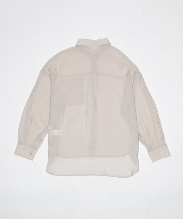 WEGO 【2026年春夏新作】シアーシャツ グレーその他