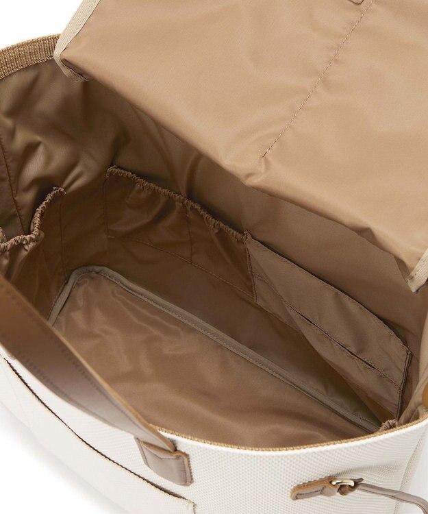 TOPKAPI 【Breath TOPKAPI】2way A4 ロングハンドル トート バッグ クリーム