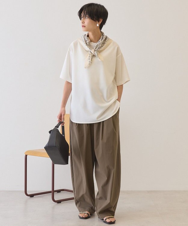 AMERICAN HOLIC 【予約】【接触冷感】ジョーゼットプルオーバー【WEB限定カラー有り】 Off White?