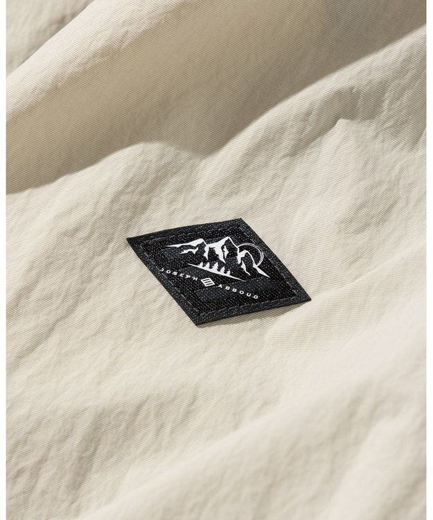 JOSEPH ABBOUD MOUNTAIN 【CREA掲載・ECO撥水/軽量/抗菌性/ライナードッキング対応】タスランワッシャー マウンテン パーカー ライトグレー系