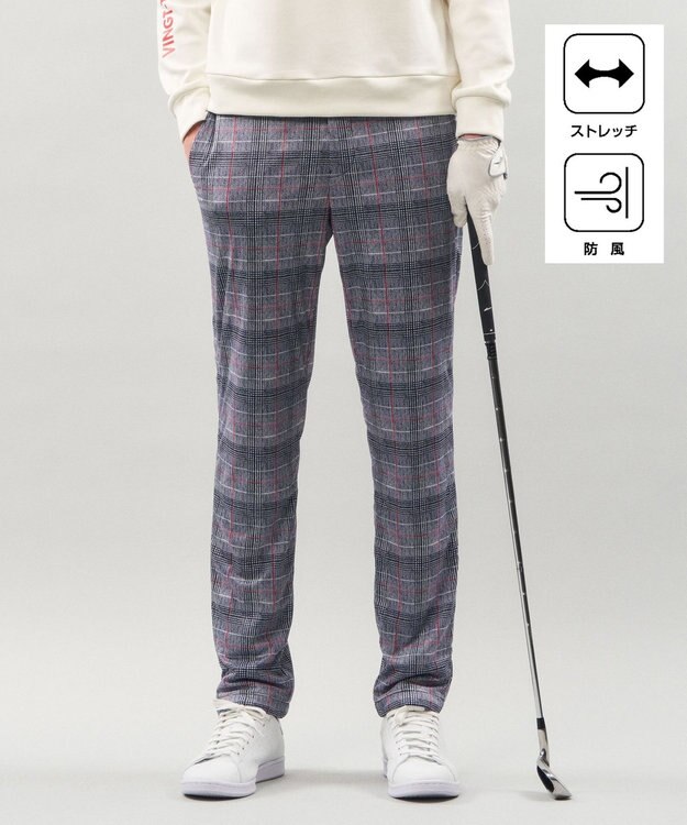 23区GOLF セットアップ可【MEN】【ストレッチ/防風】ＯＣＴＡボトム ネイビー系5
