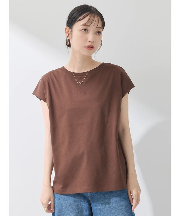 earth music&ecology フレンチＴ Brown
