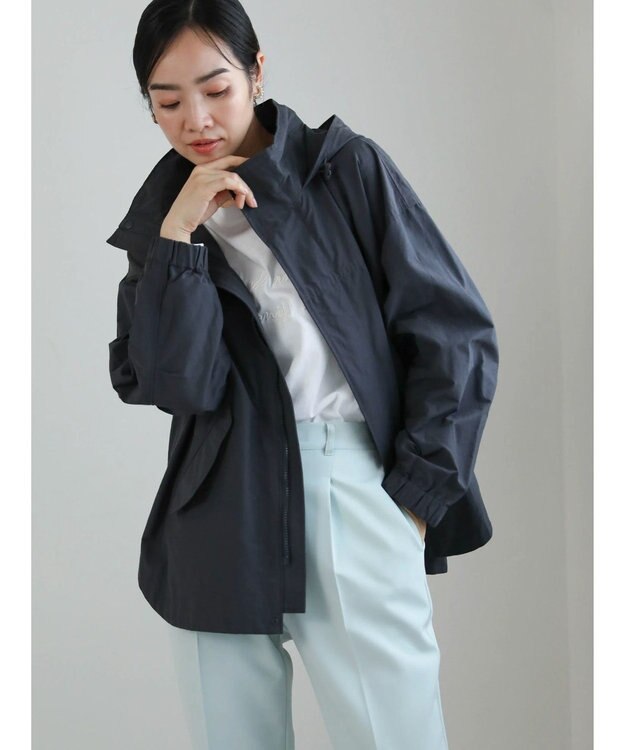 Green Parks 撥水加工　2WAYゆったりブルゾン Charcoal Gray