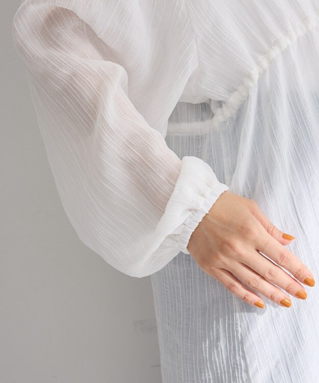 Green Parks ＳＥＴ２点Ｖネックブラウス＋タンクトップ Off White