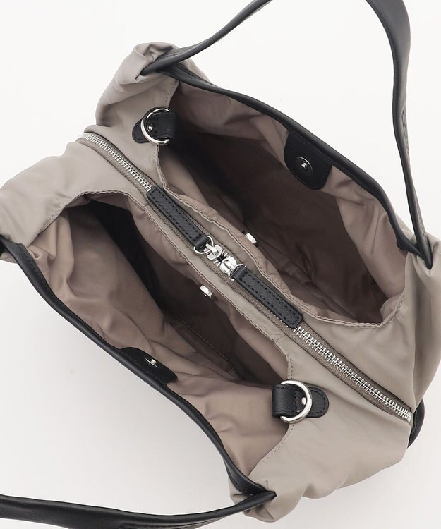 Y'SACCS シワナイロン2WAYトートバッグ SSサイズ グレー