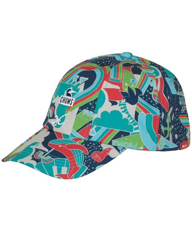 CW-X 【UNISEX】　キャップ　CHUMS (チャムス)コラボ　キャンプ・アウトドアなどにおすすめ　後頭部ベルト サイズ調整可能　/ワコール　LNR702 グリーン