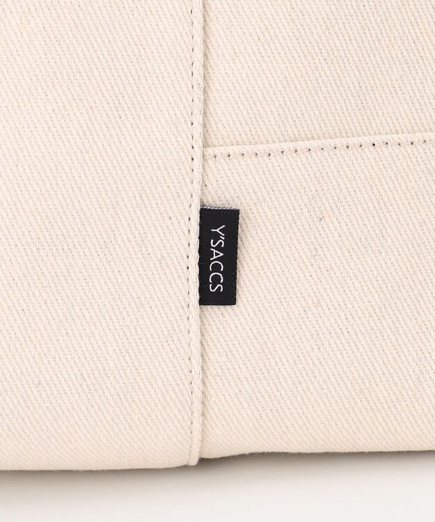 Y'SACCS デニムトートバッグ　Sサイズ アイボリー