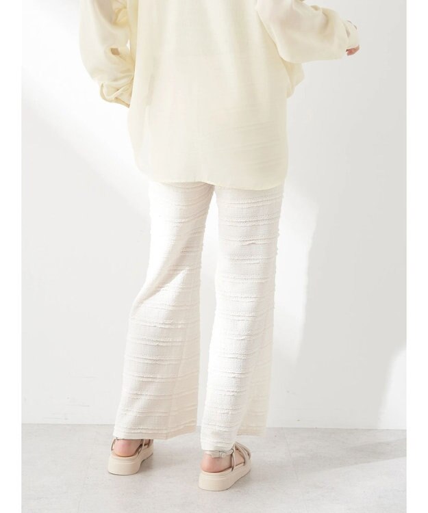 earth music&ecology レースパンツ Off White