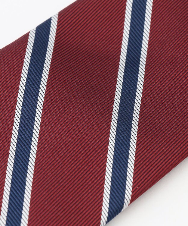 J.PRESS MEN 【FRESHERS COLLECTION】レジメンタルネクタイ ピンク系1