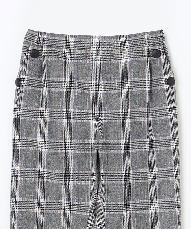 組曲 KIDS 【110-140㎝】キチントチェック パンツ グレー系3
