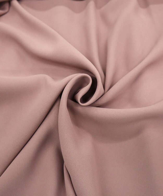 Tiaclasse L 【洗える】大人の洗練ドレープワンピース ピンク