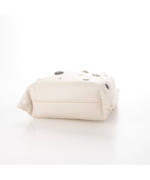 UNBILLION 【テレビ ドラマ着用アイテム】カカトゥ kakatoo / スタッズボンディングショルダー アイボリー