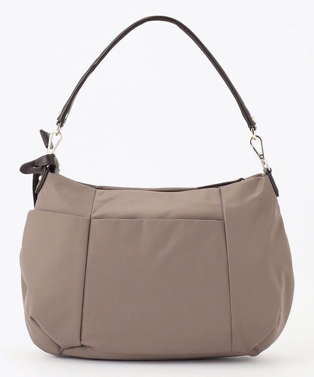 J.PRESS LADIES 【WEB限定カラーあり・2way】 ナイロン ショルダー バッグ ブラウン系