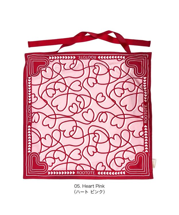ROOTOTE 3655【ルートート】LT.タブロー50.ガーリー-A 05：ハート ピンク