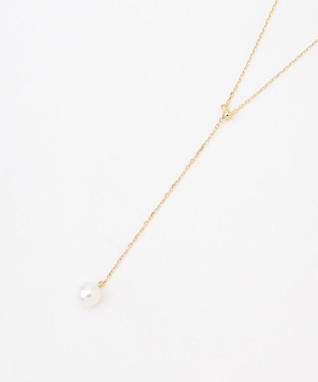 TOCCA PEARL WALTZ LARIAT NECKLACE ネックレス ゴールド系