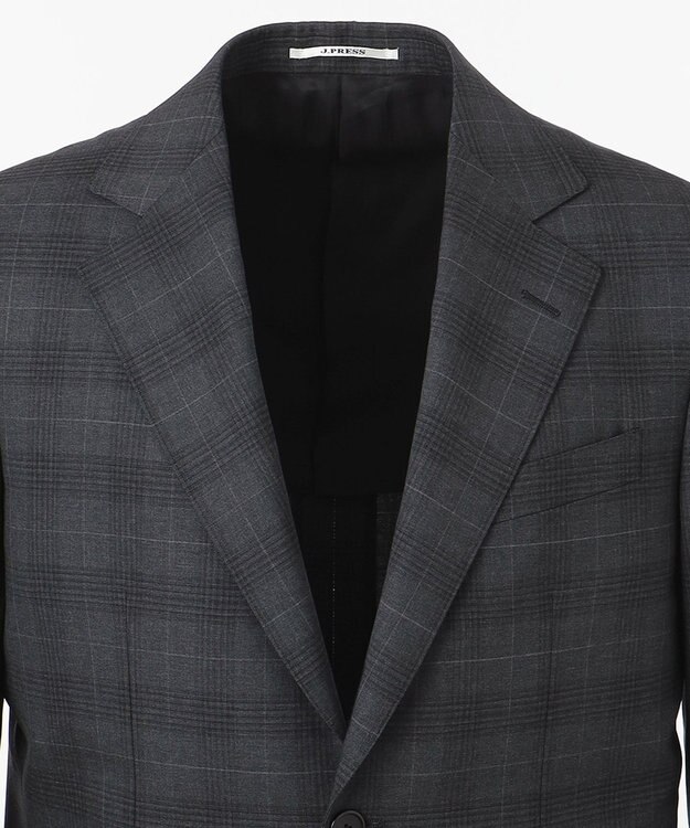 J.PRESS MEN 【ESSENTIAL CLOTHING】ミスティチェック スーツ グレー系4