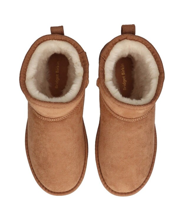 Bridget Birkin 【Bridget Birkin】スエード調ムートンブーツ キャメルスウェード