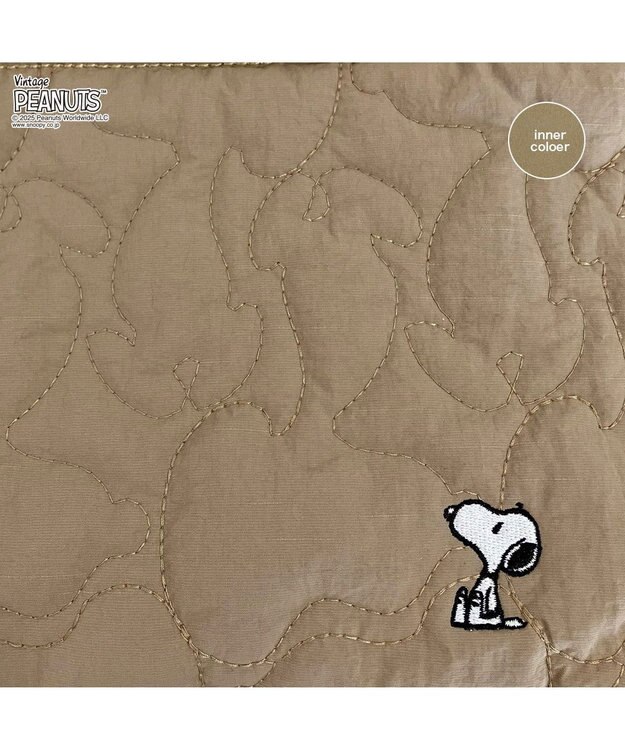 ROOTOTE 8451【スヌーピー】IP.デリ.キルト.ピーナッツ-0N 04：ベージュ