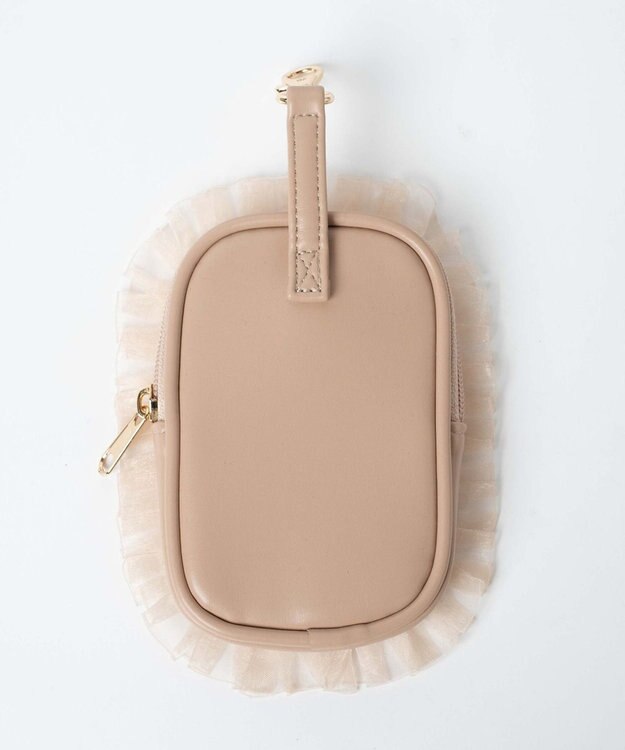 WEGO 【痛バ＆推し活グッズ】レターフラップ痛ショルダー ベージュ