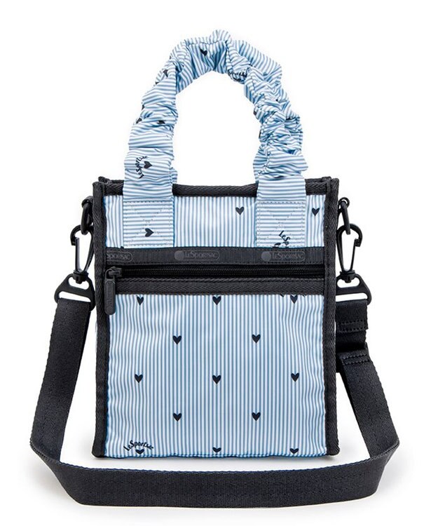LeSportsac GH MINI N/S TOTE/フレッシュブラックハーツ フレッシュブラックハーツ