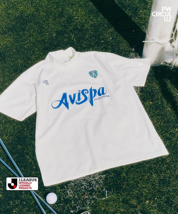 PW CIRCULUS 【UNISEX】J.LEAGUE モックネック J1所属の20クラブコラボ ゴルフ アビスパ福岡