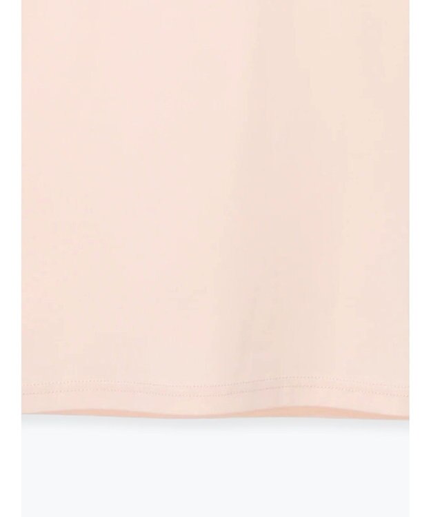 Te chichi ミニマルネックTシャツ ピンク