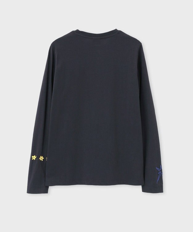 Paul Smith Daisy Chain Doodle 長袖Tシャツ ネイビー