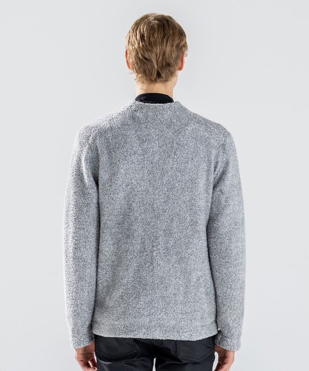 JOSEPH HOMME 【新素材】ジェントルフィットボア　カーディガン ライトグレー系