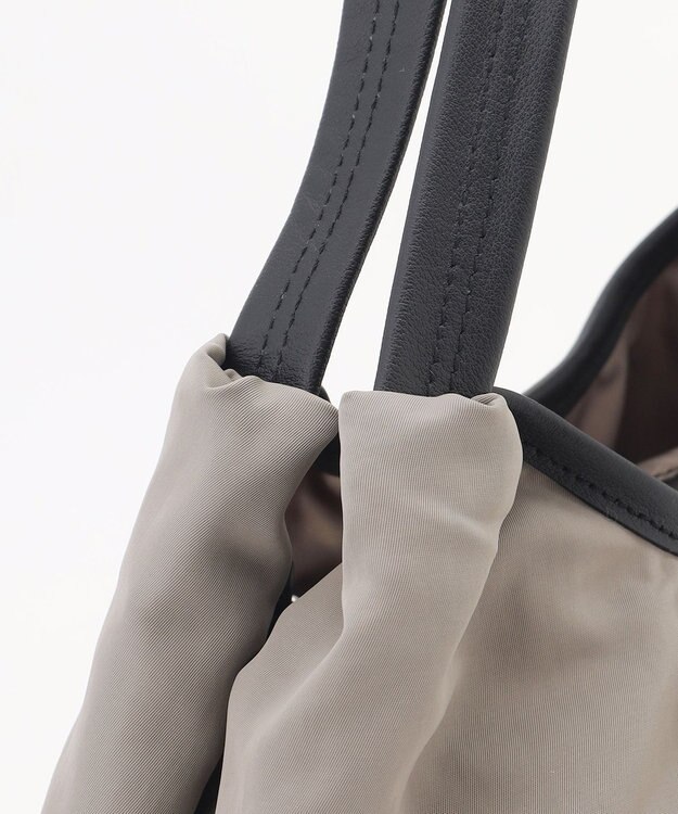 Y'SACCS シワナイロン2WAYトートバッグ SSサイズ グレー