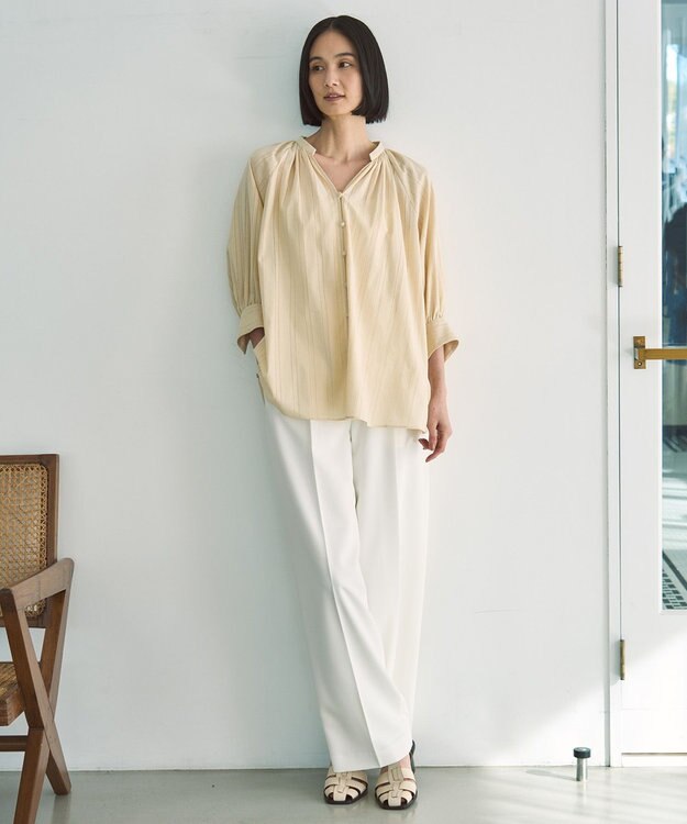 UNFILO イージーチノ ベルト付きパンツ オフ