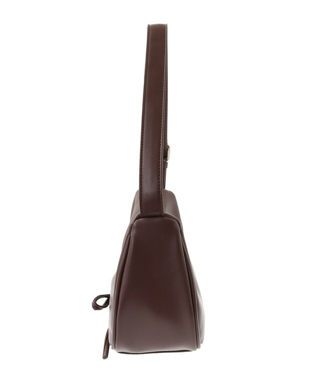 earth music&ecology リボンドロストハンドバッグ Brown