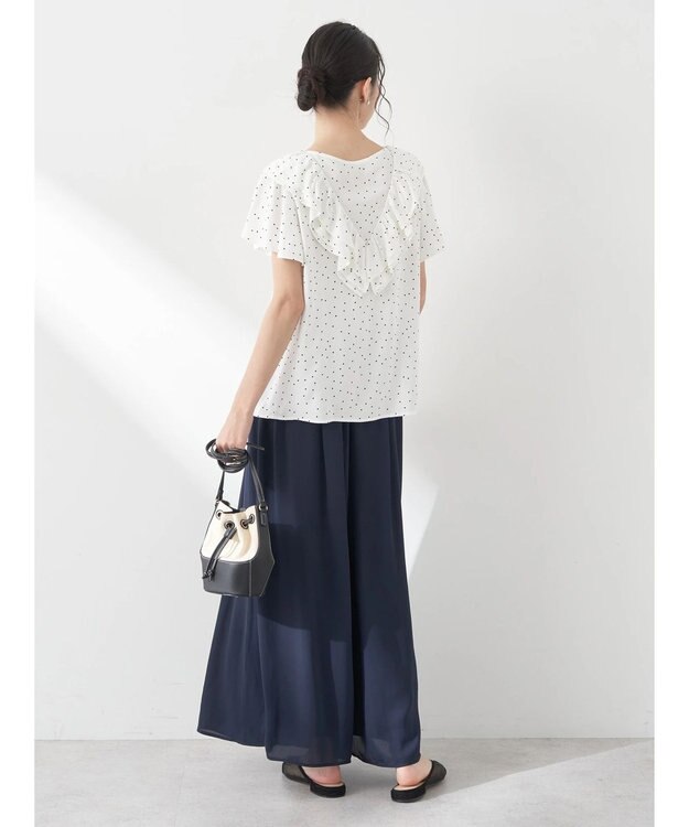 earth music&ecology 選べる丈スカーチョ Navy