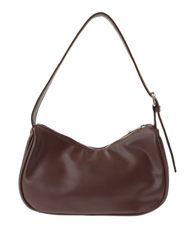 earth music&ecology リボンドロストハンドバッグ Brown