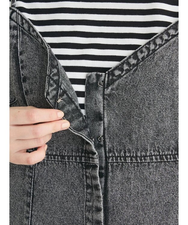 Green Parks ・ＳＵＧＡＲＳＰＯＯＮ【ＣＯＯＬ】タックノースリーブＴＥＥ Border