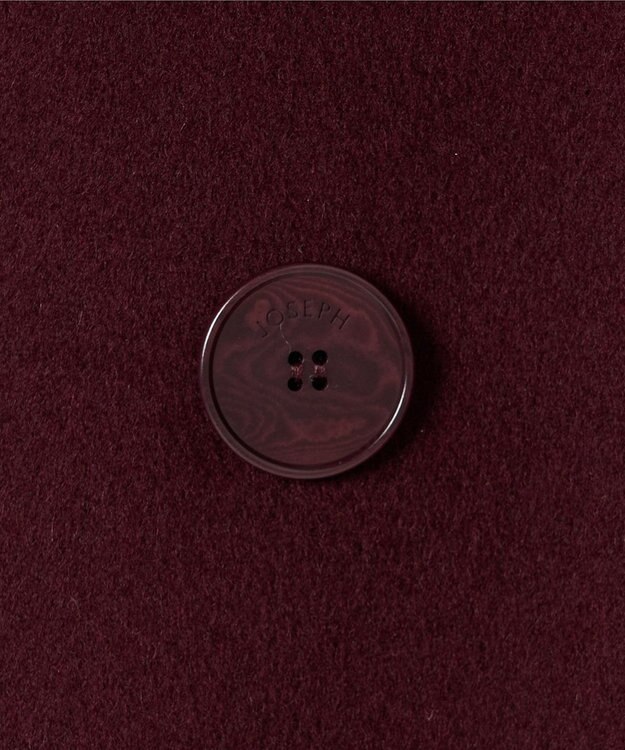 JOSEPH 【WEB＆OUTLET限定】ダブルフェイスウールキャッシュ ショートコート Merlot