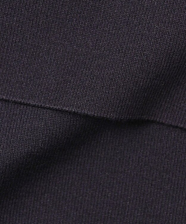 23区 L 【洗える】コンフォートストレッチ ニット タイト スカート ブラック系