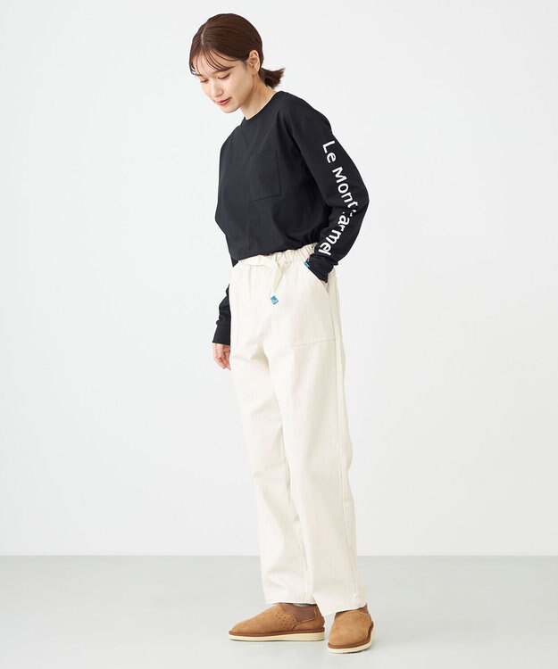 SHARE PARK LADIES 【UNISEX】コットンリップベイカーパンツ（S・Mサイズ） オフホワイト