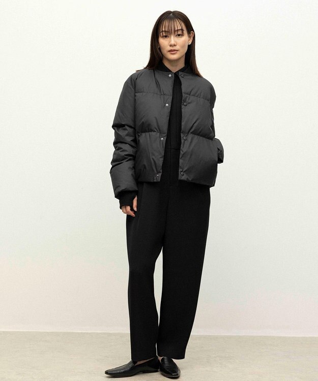 NAVE 【ReNAVE】タフタダウン ブルゾン ブラック系