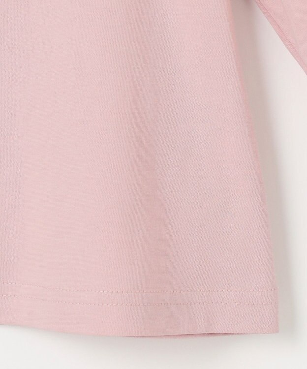 組曲 KIDS 【80~100㎝】エンブロイダリー Tシャツ ピンク系