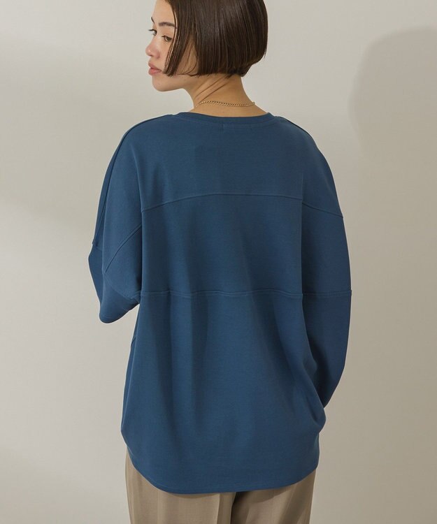 AMERICAN HOLIC 【WEB限定】【UVカット＋接触冷感】 コクーンカットプルオーバー Navy