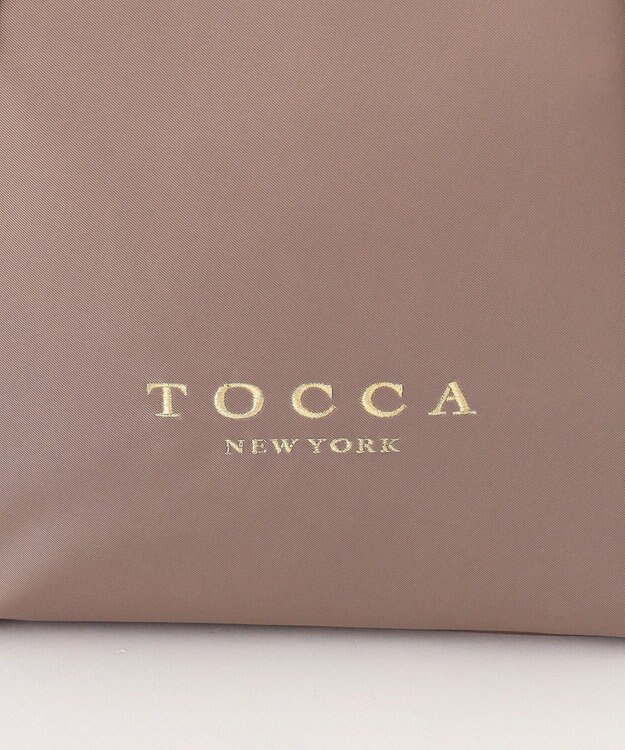 TOCCA BICOLOR RIBBON NYLON M トートバッグ M ベージュ系
